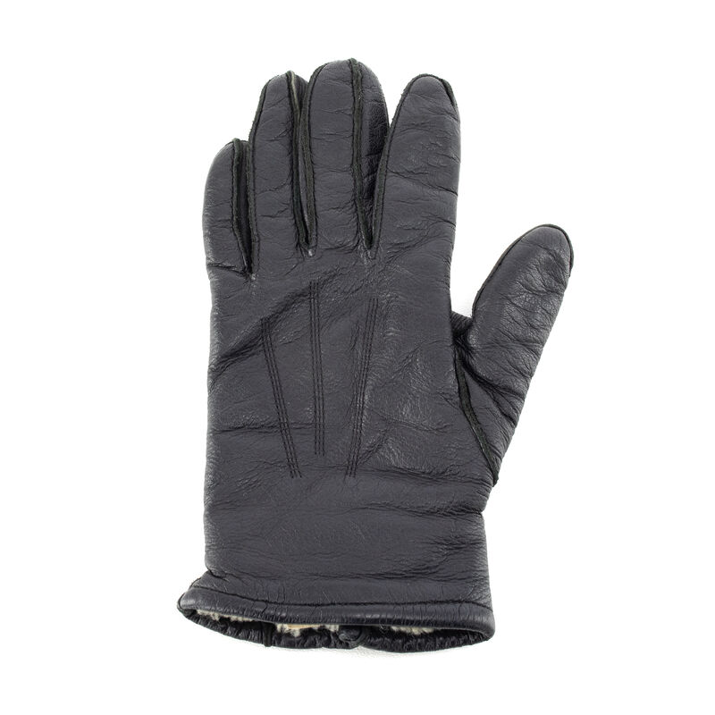 Dutch Black Leather Gloves w/ Sherpa | Issued, , large image number 3